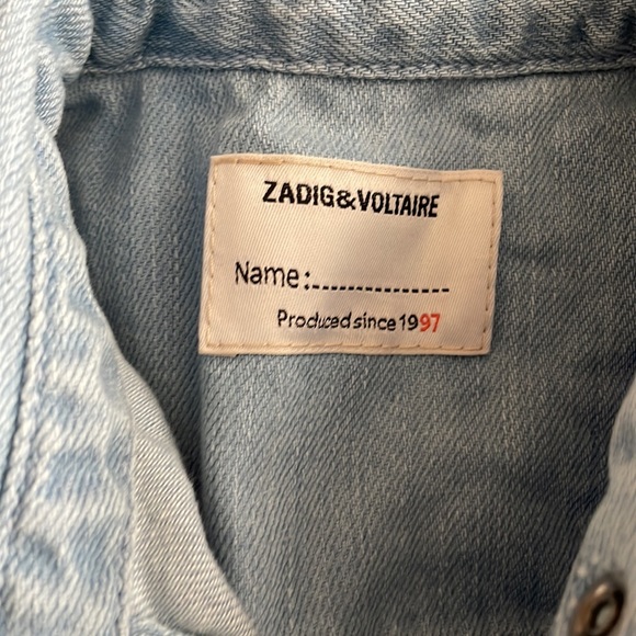 Zadig & Voltaire jeans jacket - Picture 2 of 3